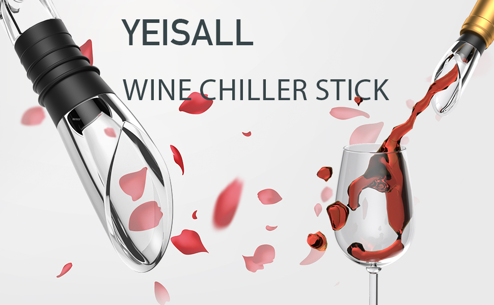 Wine Chiller, Cooler Stick 3in1 Stainless Steel Wine