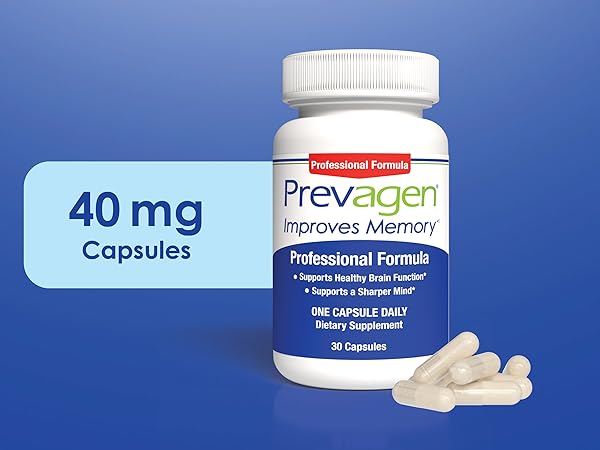 Prevagen professional formula 30 capsules 40mg 30 day supply 1 month supply memory pills for brain*