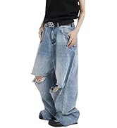 Men Baggy Jeans Y2k Hip Hop Skater Pants Vintage Jnco Jeans