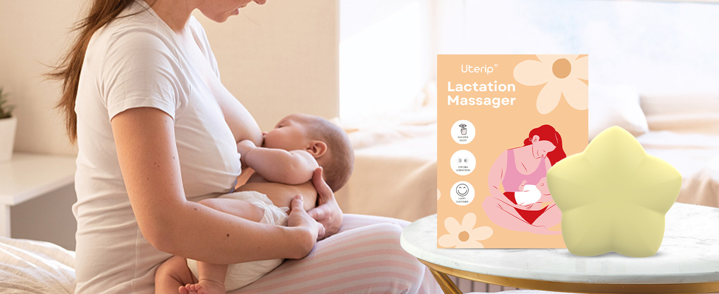 warming lactation massager breastfeeding massager for clogged duct alimentación masaje amamantar