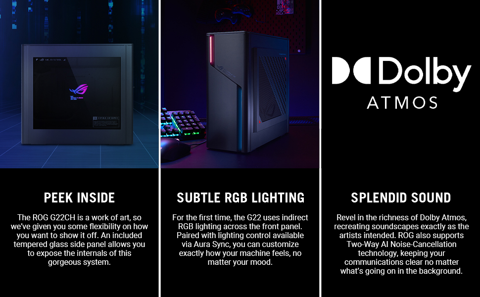 ASUS ROG G22CH-PB776 Gaming & Entertainment Desktop