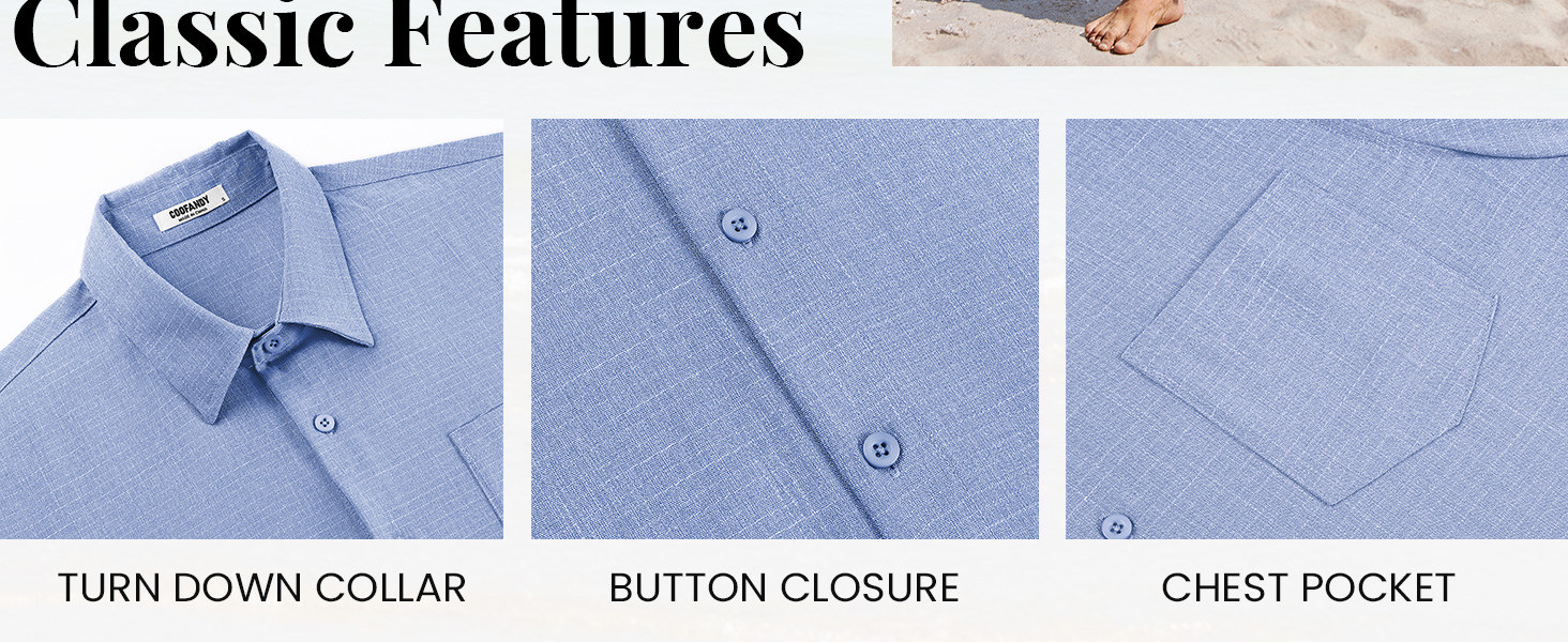 mens short sleeve button down shirt