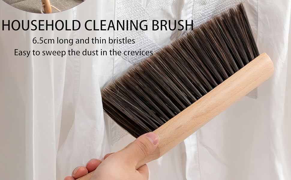 Wooden Brush Handle Soft Hand Brush Bricklayers Brush Soft Brush for