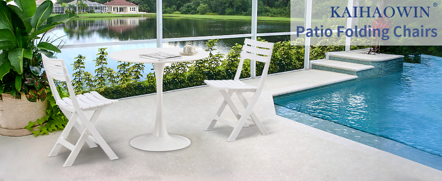plastic folding chairs