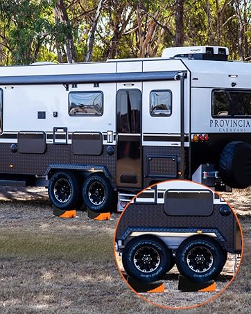 travel trailer auto leveling system