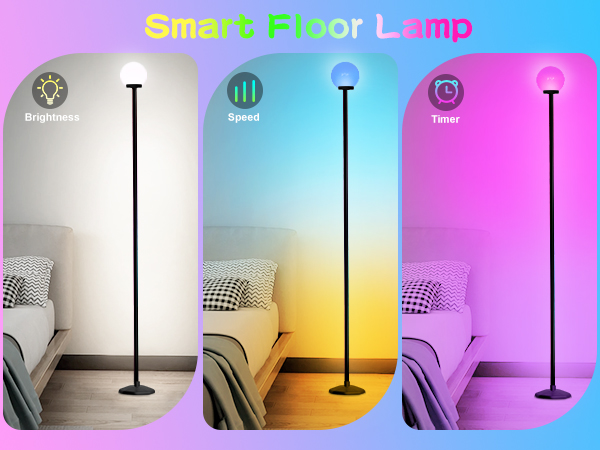 アローブMO LanAqua Corner Floor Lamp,70