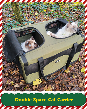 double space cat carrier