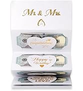 HOMANGA Wedding Money Envelope for Cash Gifts, Wedding Money Gift, Surprise Cash Envelope Gifts f...