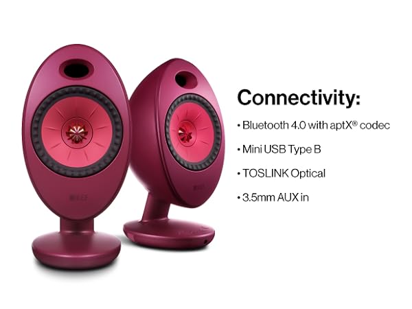 KEF スピーカー　EGG ワイアレス KEF、ハイレゾに対応した卵型のBluetoothスピーカー「EGG