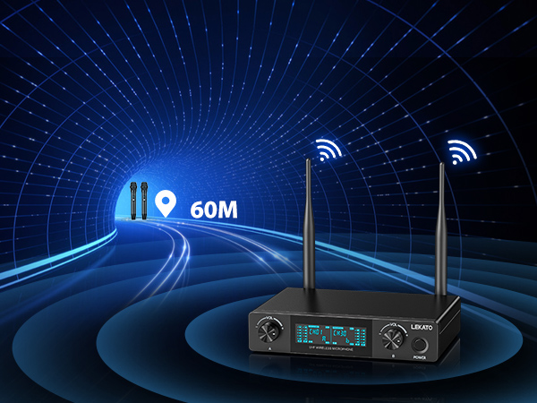 Amazon.co.jp: LEKATO ワイヤレスマイクシステム BKW-12