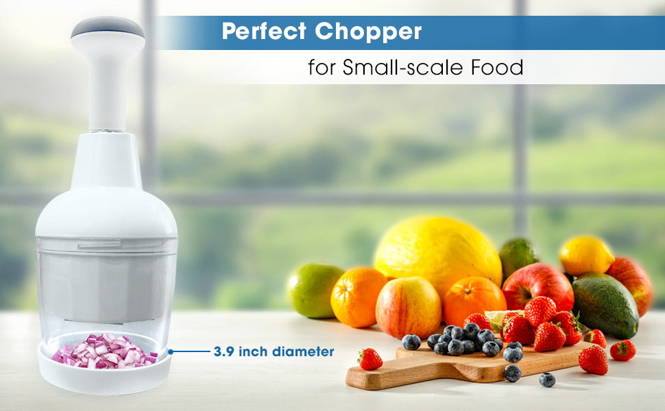 Manual Food Chopper Hand Choppers for Vegetables Onions