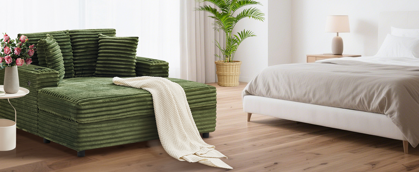 oversized chaise lounge