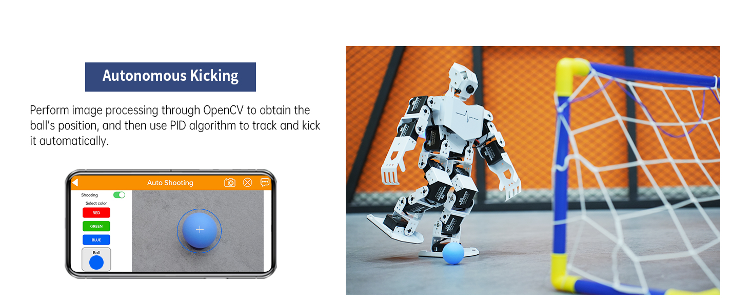 Amazon.com: HIWONDER AI Intelligent Visual Humanoid Robot for Raspberry ...