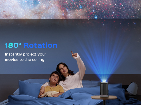 Amazon.com: Mini Projector With WiFi and Bluetooth, 180
