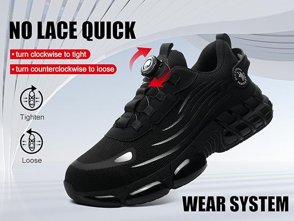 人文 #OUTDOOR Amazon.com: QINGRUIPAI Steel Toe Safety Work Shoes for Men