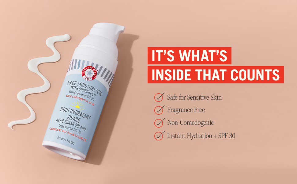 Face Moisturiser with Sunscreen