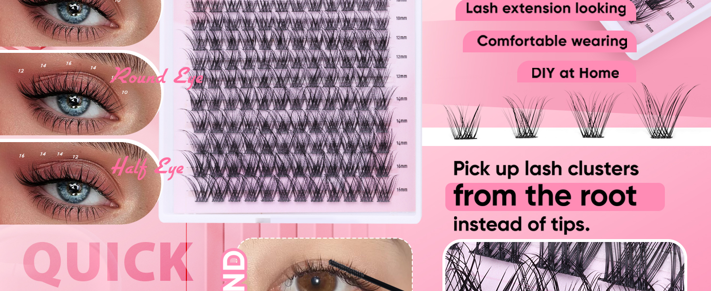 lash clusters