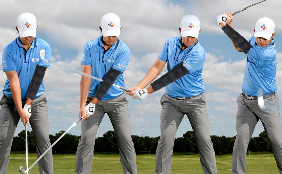 Amazon.com : WIGERLON Straight Arm Golf Swing Trainer,Golf