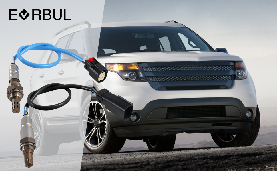 2PCS Oxygen O2 Sensors Upstream & Downstream Lambda Sensors