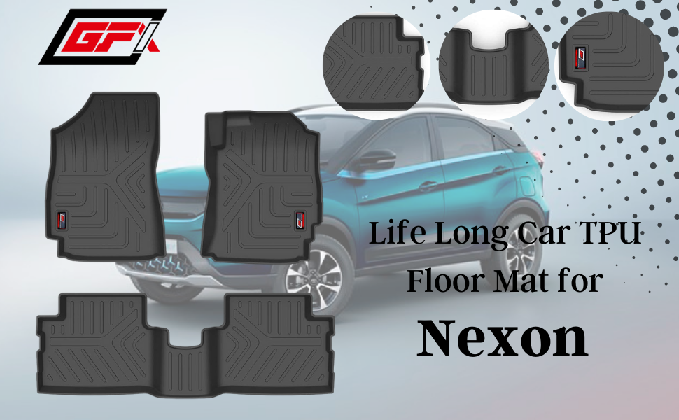 GFX Tpv Car Mats Floor Premium Life Long Foot Mats (AfterMarket