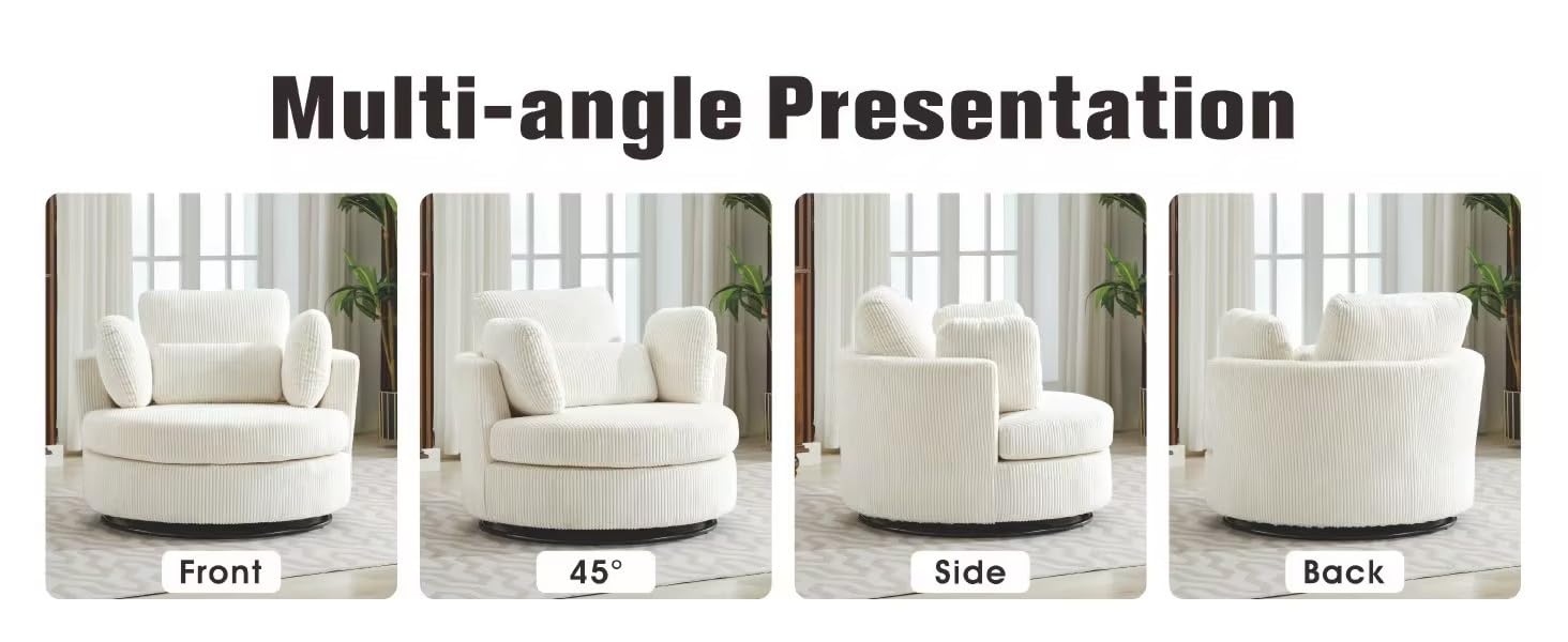 swivel accent chair