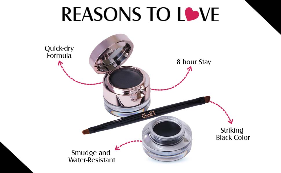 Glam21 2-in-1 Eyebrow & Gel Eyeliner