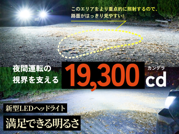 Amazon | HID屋 D2S 19300cd(カンデラ) LED ヘッドライト 爆光