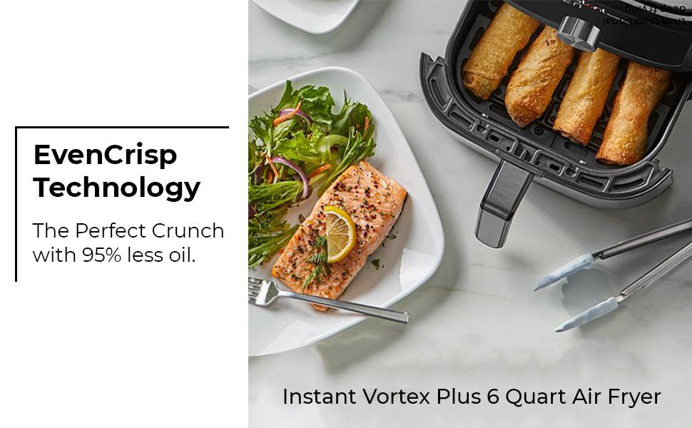 Instant Vortex Plus 6in1 Air Fryer, 6 Quart, 6 Programs