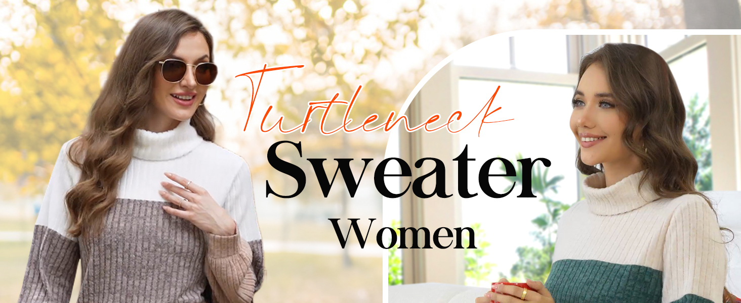 turtle necks tops for women