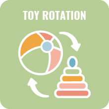 ecr4kids birch storage cabinet classroom organizer playroom toy rotation, preschool, furniture