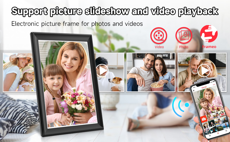 11inch FRAMEO Digital Picture Frame 100sRGB 1920x1280 FHD