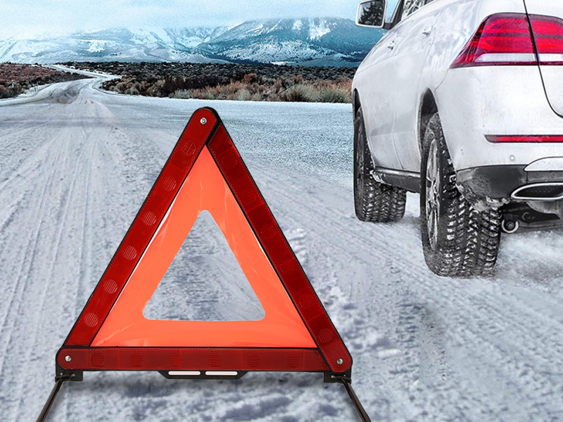 Amazon.com: Triangular Road Safety Reflectors, Foldable