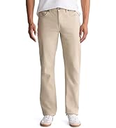 Buffalo David Bitton Men's Non-Denim Straight Leg Six French Terry Knit Pants with Stretch