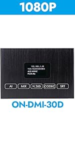 HVE30D HDMI Encoder Decoder W/Screen Loopout USB2.0