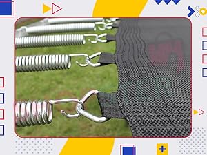 Trampoline replacement jump mat Heavy-duty trampoline mat Trampoline jump sheet Bounce restoration