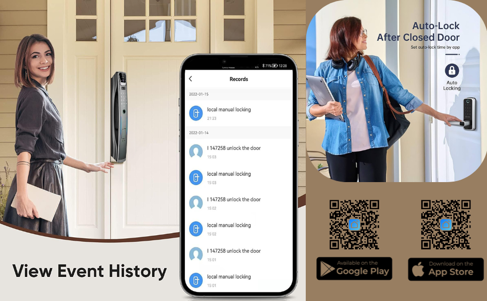 digital door locks for main door