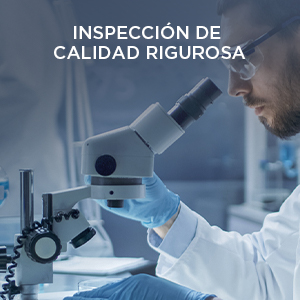 inspeccion de calidad rigurosa