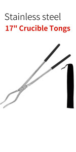 Hinge Style Crucible Tongs