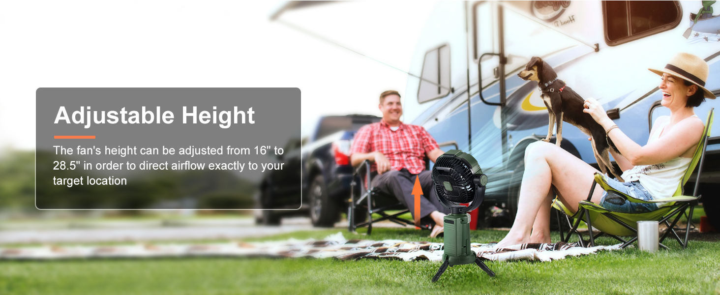 Camping fan