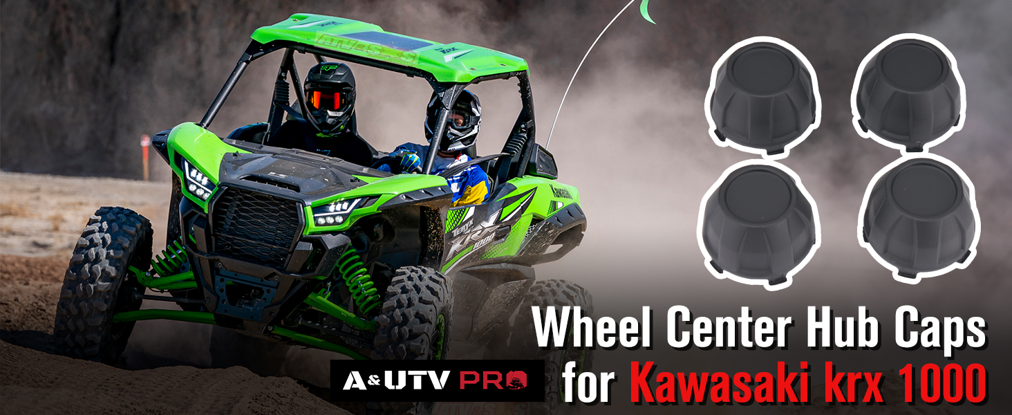 Wheel Hub Caps for Kawasaki Teryx KRX 1000 2020 2021 2022 2023