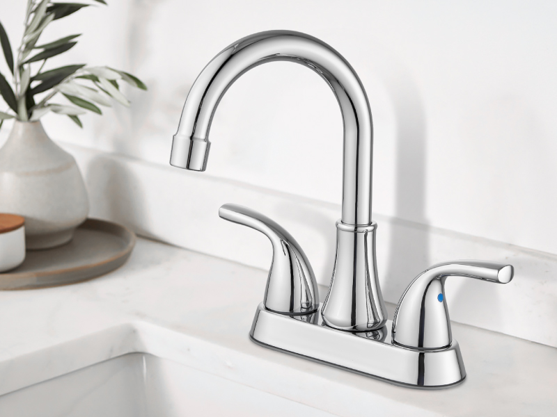 she®️®️y Cinwiny Bathroom Sink Faucet 4 Inch 2 Handle Bathroom Faucet