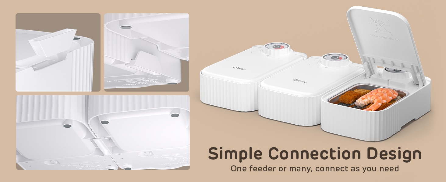 refrigerated wet cat food feeder