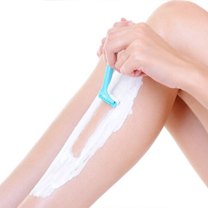 razor's design allows for precise and gentle shaving around the armpit area
