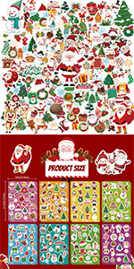 Christmas stickers for kids