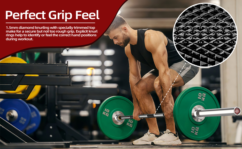 Powerlifting barbell