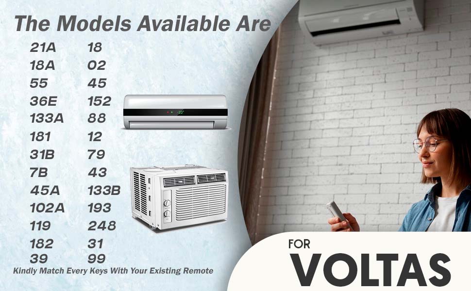 voltas ac remote original