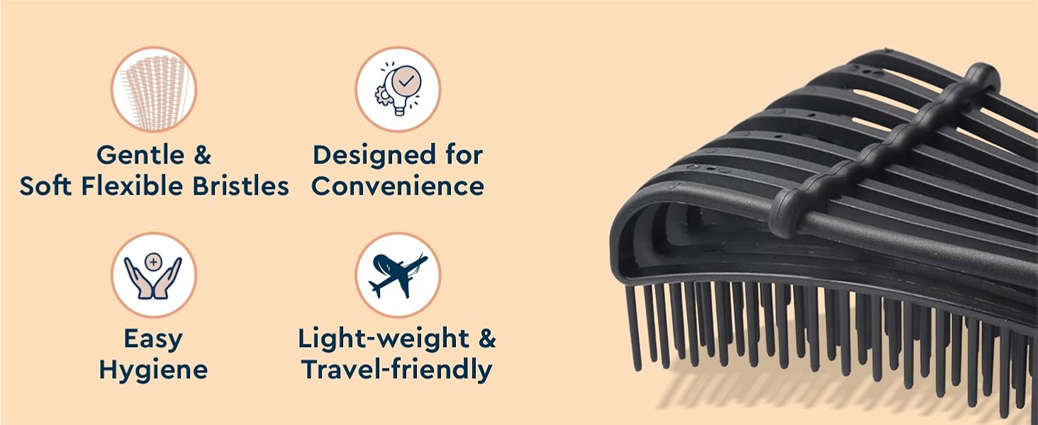 Paddle Detangling hair brush