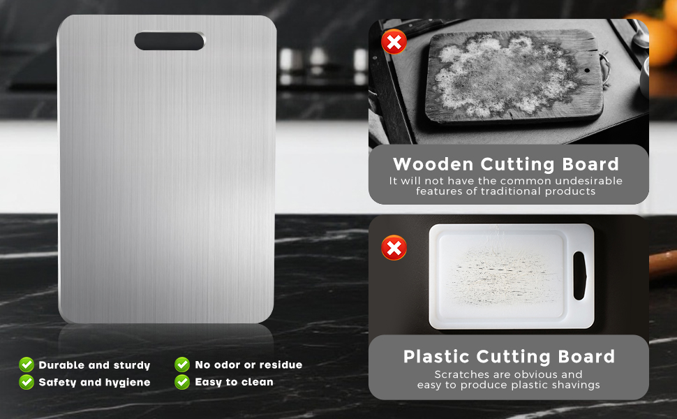 metal cutting boards for kitchen