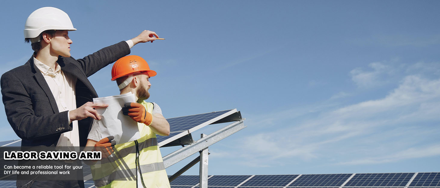 Labor Saving Arm Jack 2 Pack,15.4 Inch Construction Jack