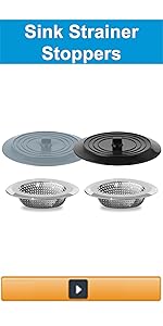 sink strainer stopper